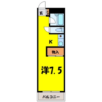 間取図 ビハーラ（高崎市江木町）