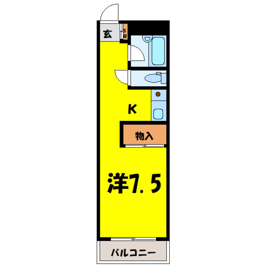 間取図 ビハーラ（高崎市江木町）