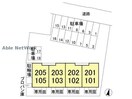 敷地の配置図 カーサ・コンフォルト（高崎市剣崎町）