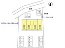 敷地の配置図 フェニックス（高崎市上大類町）