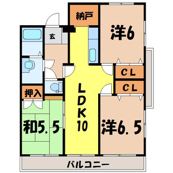 間取図 アストラーレ（高崎市和田町）