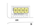 敷地の配置図 メゾン染谷川（高崎市新保町）