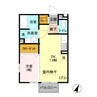 ボンヌ　ジュルネ 1DKの間取り