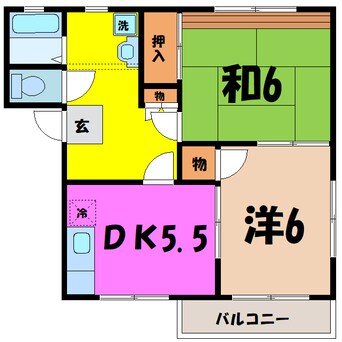 間取図 アネックス21（高崎市八千代町）