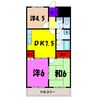 クイーンハイツ静峰 3DKの間取り