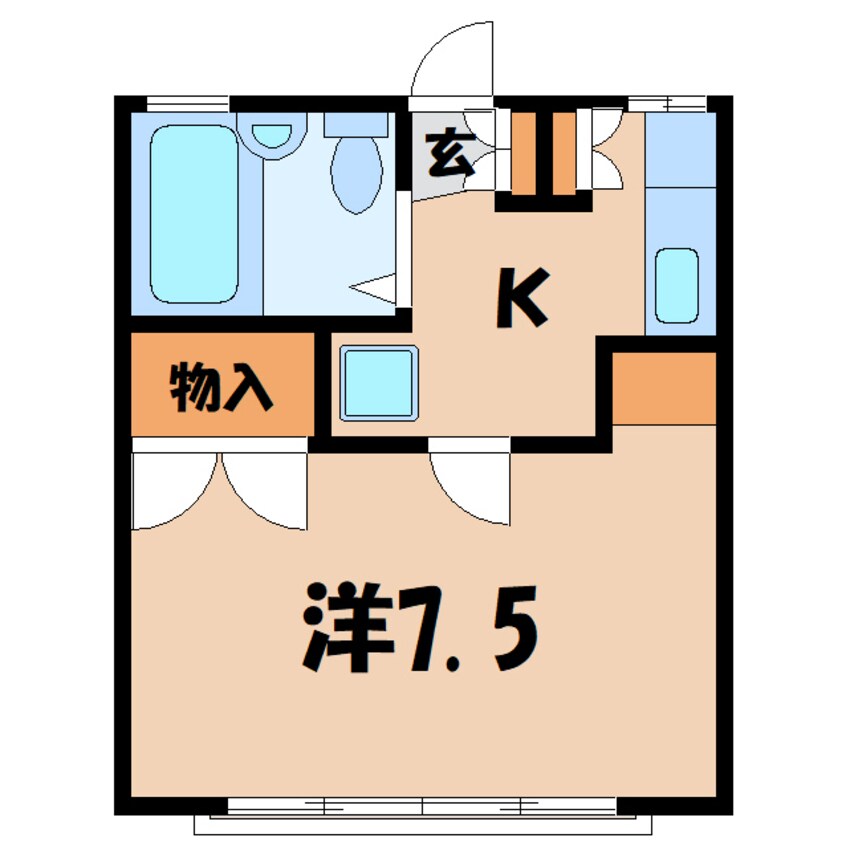 間取図 プロヴァンス（高崎市並榎町）