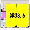 ひいらぎマンションNo.5（前橋市箱田町） 1Rの間取り