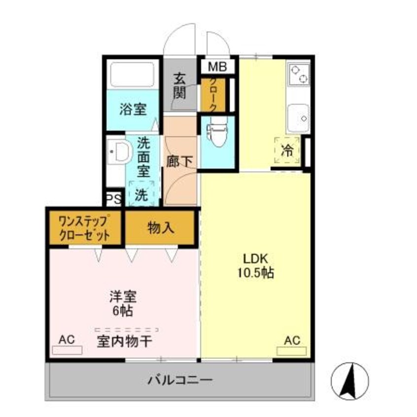 間取図 カラーズ ガーデン （高崎市菅谷町）