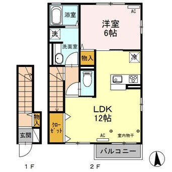 間取図 グラン　シエル（高崎市飯塚町）