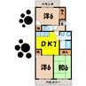 センチュリー２１本館（高崎市石原町） 3DKの間取り