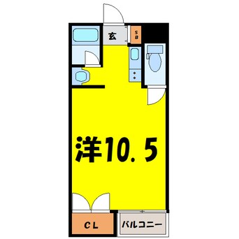 間取図 クオリティハイツ稲荷町（高崎市稲荷町）