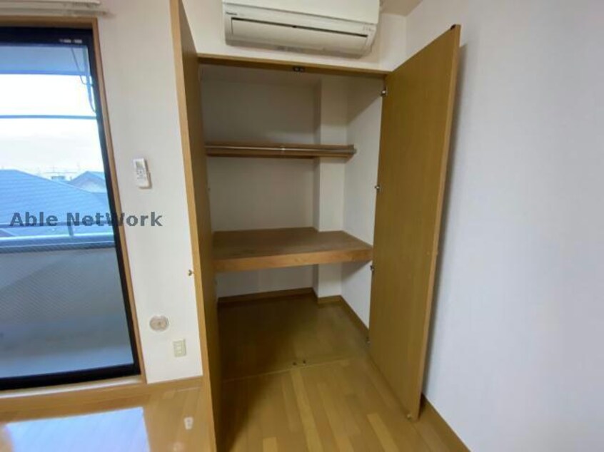 収納スペースあります クオリティハイツ稲荷町（高崎市稲荷町）
