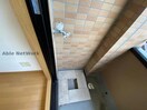 洗濯物置き場 クオリティハイツ稲荷町（高崎市稲荷町）