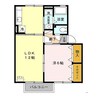 ブルーリーフ　Ａ/Ｂ 1LDKの間取り