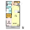サン アルト 1LDKの間取り
