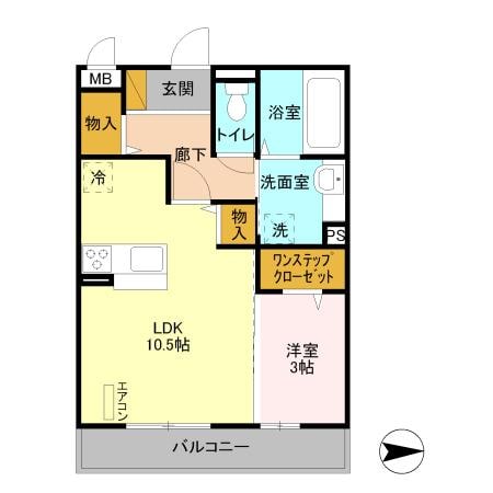 間取り図 リバーサイド･Ｋ　Ⅲ