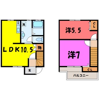 間取図 プレミアム(藤岡市下戸塚)