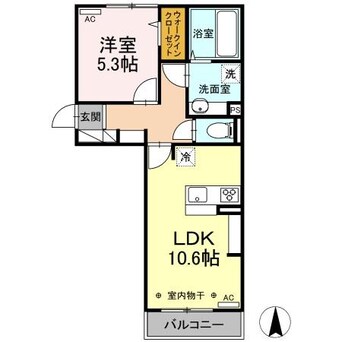 間取図 メゾンレジデンス（高崎市飯塚町）