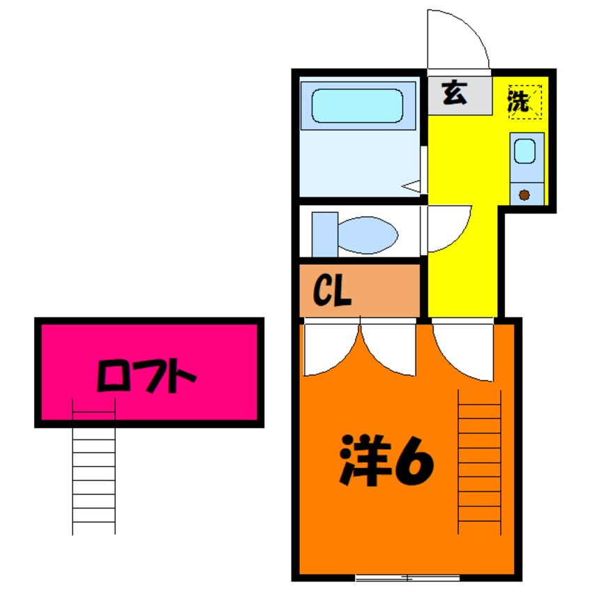 間取図 天神パレス