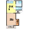クリエイト吾妻　(吾妻郡嬬恋村大字鎌原) 1DKの間取り