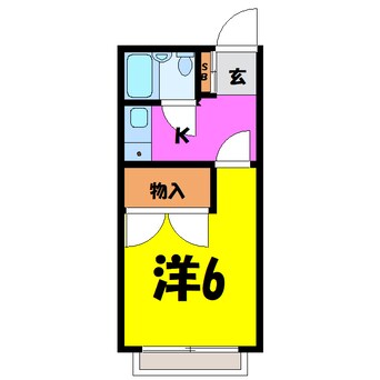 間取図 ドルフィン新前橋　(前橋市古市町)