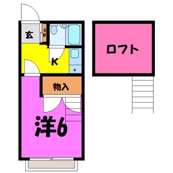 間取図 ドルフィン新前橋　(前橋市古市町)