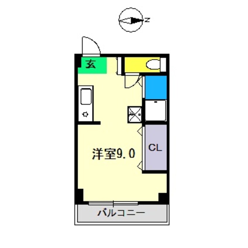 間取図 フェリオ澤田