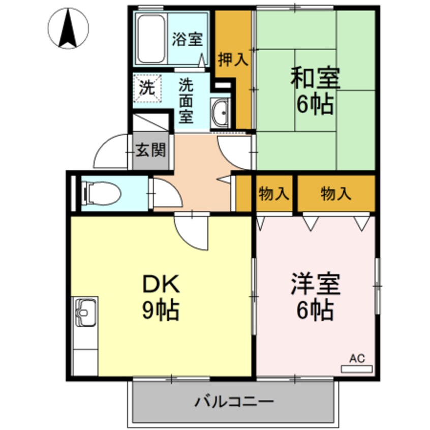 間取図 ハイツセリュー Ⅲ棟