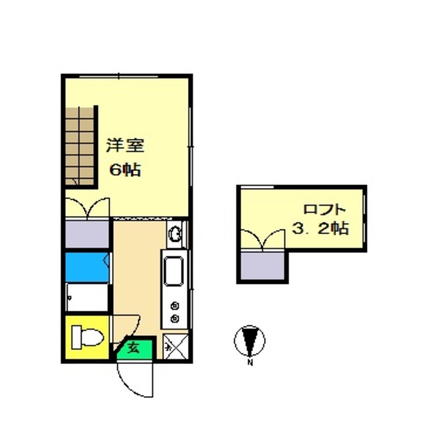 間取図 坂口マンション