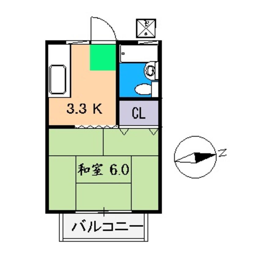 間取図 サンライフ笹岡