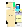 住友ハイツ 2Kの間取り