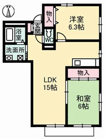 間取図 神田縄ハイツ E棟