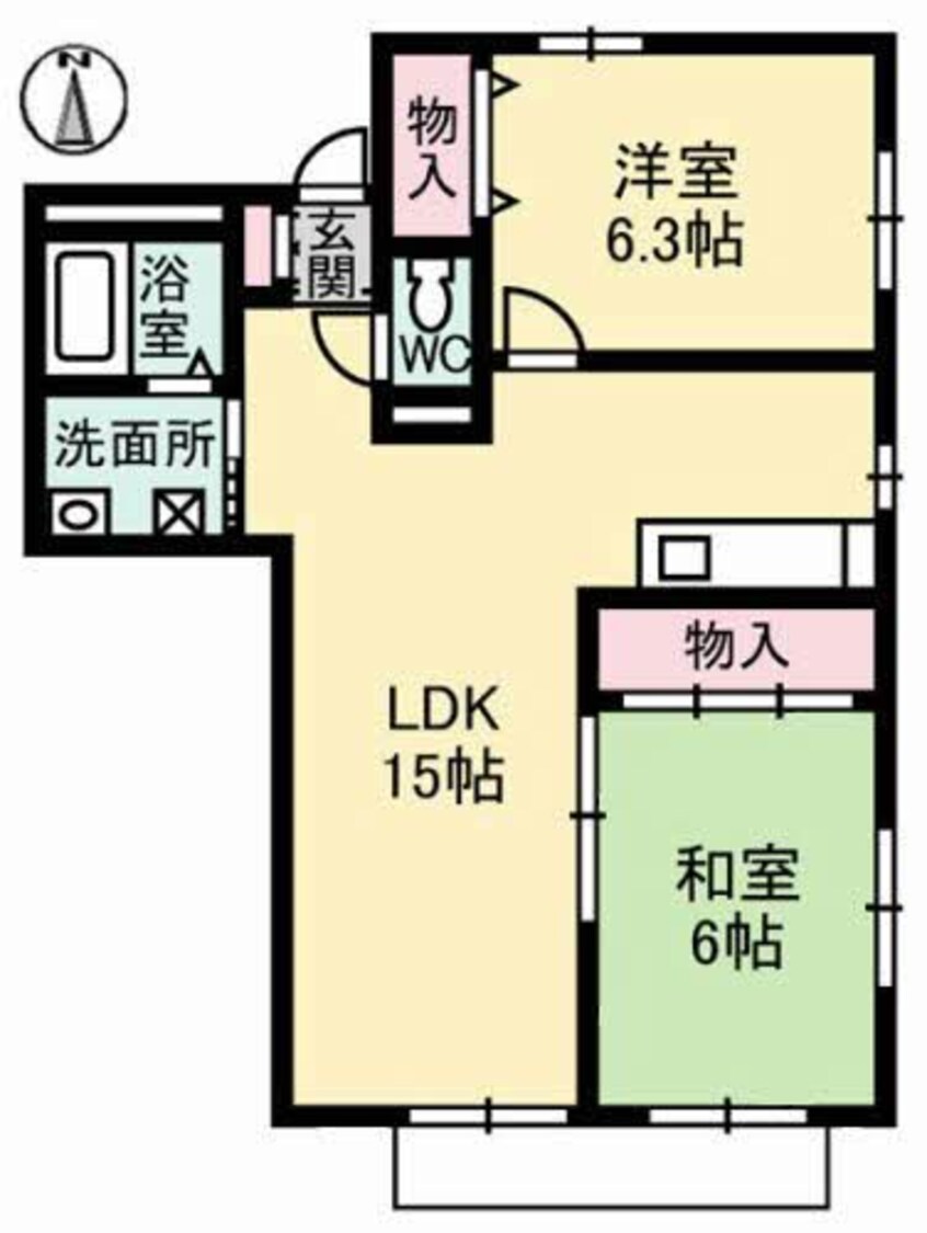 間取図 神田縄ハイツ E棟