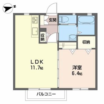 間取図 シャーメゾン・ルーチェ