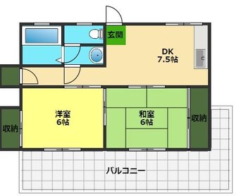 間取図 カントリーハウス