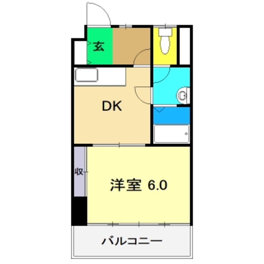 間取図 住友ハイツ(本町)