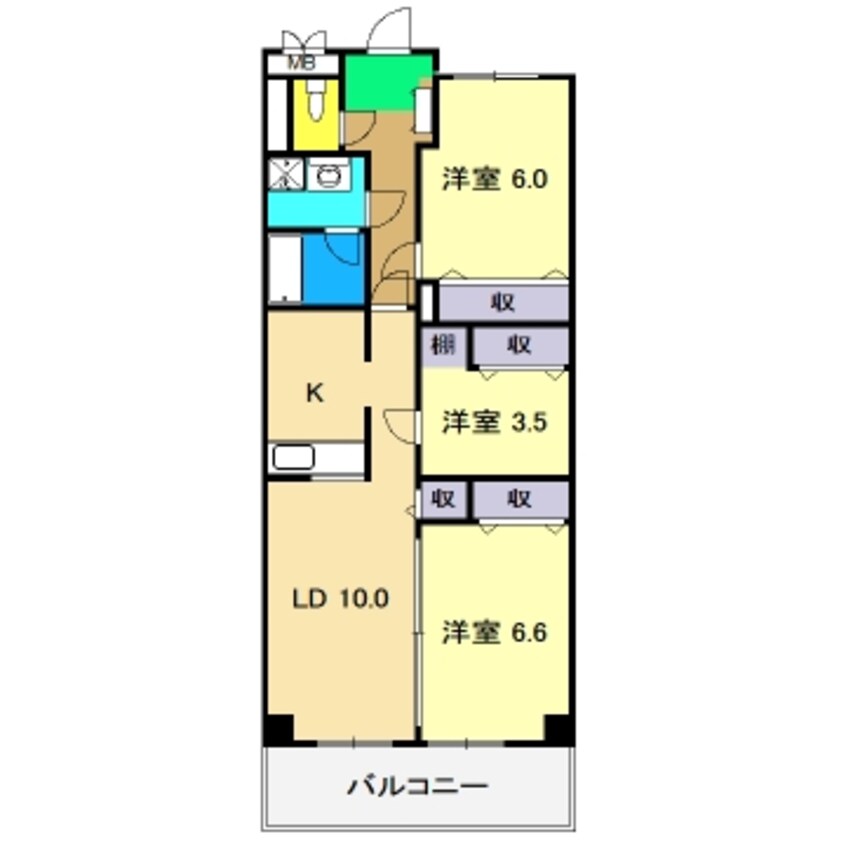 間取図 ヴィラコートSEI