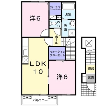 間取図 ボヌール・アヴニール　Ⅲ