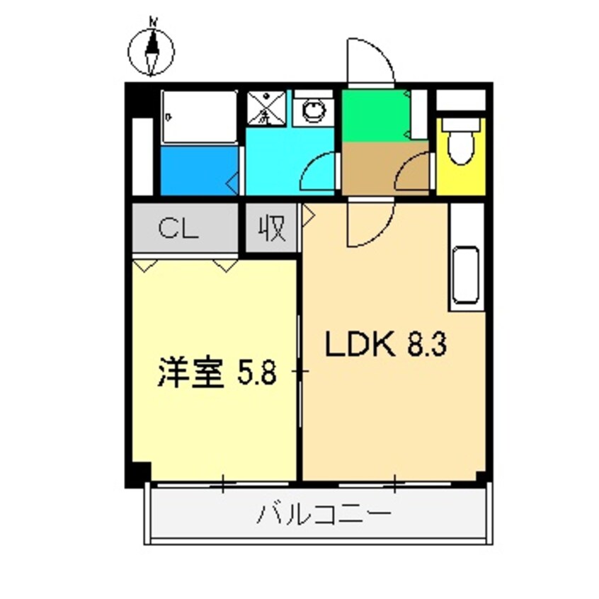 間取図 マリベール グローリエ