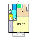 ハイツファータの間取図