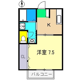 間取図 ハイツファータ