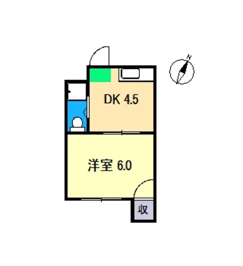 間取図 八千代荘