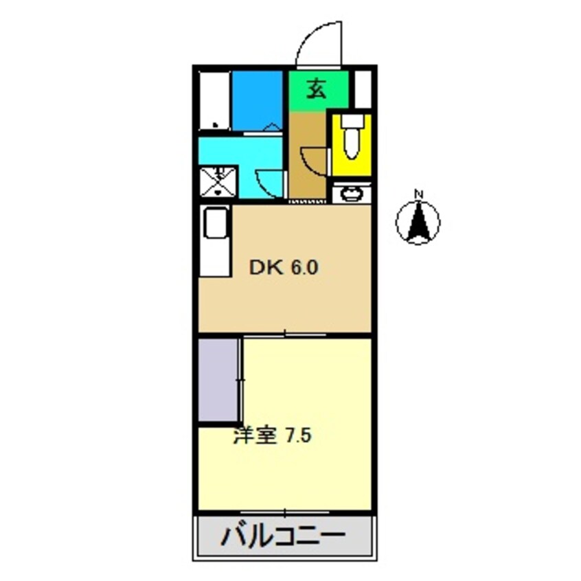 間取図 藤川マンション