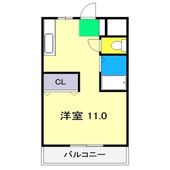 間取図 ジョイフル大川筋