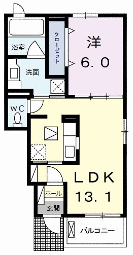 間取り図 メゾン旭　Ⅰ