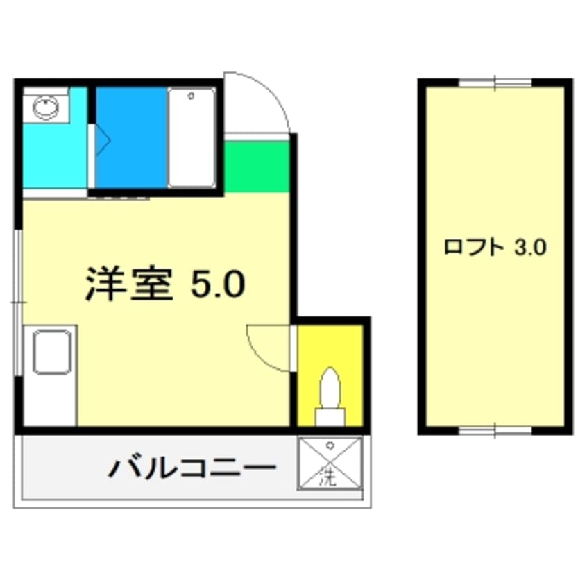 間取図 アリストハイツ