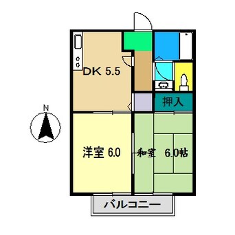 間取図 津ノ宮ガーデン