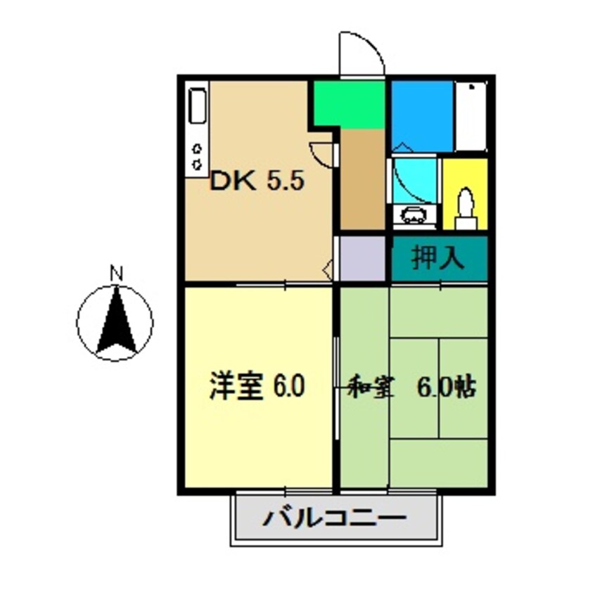 間取図 津ノ宮ガーデン