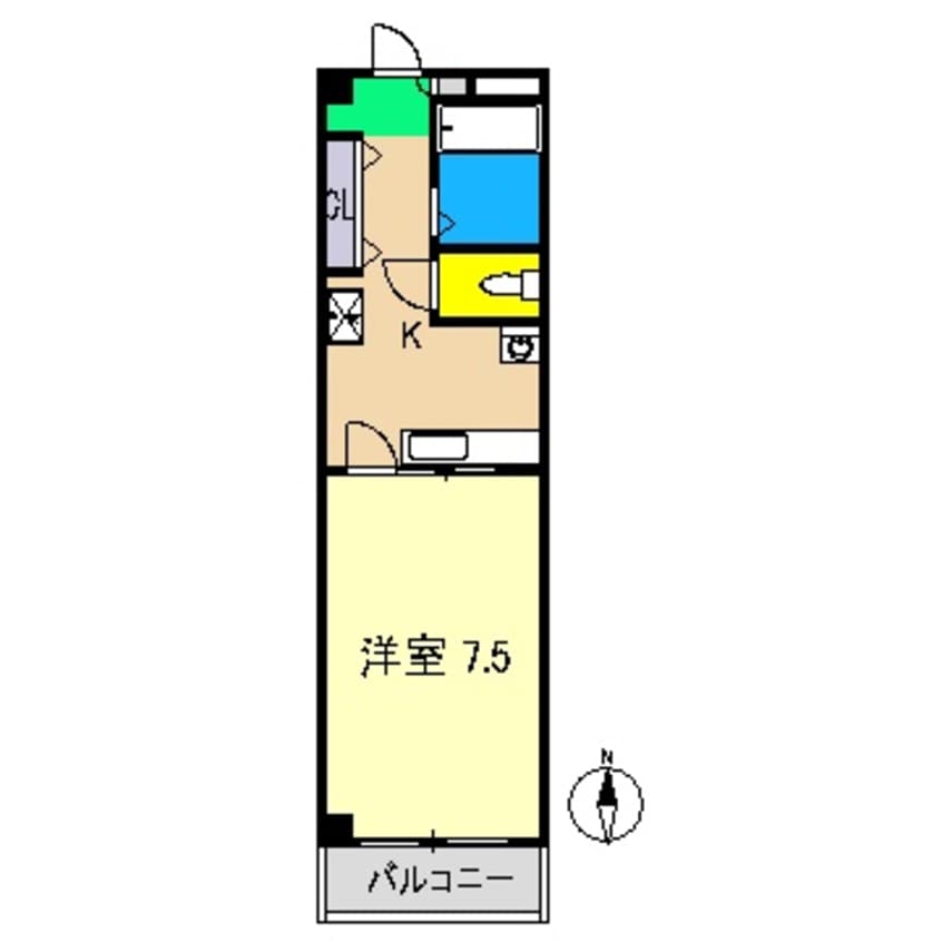 間取図 ノワール北新田