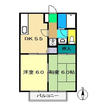 間取図 津ノ宮ガーデン